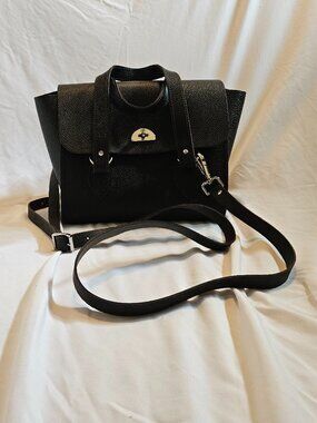 Cambridge Satchel Co. Chocolate Brown Pebbled Leather Crossbody Bag - Never Used